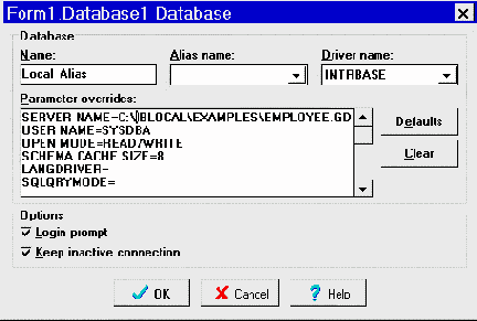 Класс TDataBase