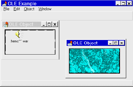 Пример OLE приложения